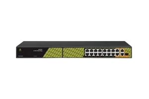 Genata 16-Port Switch 10-100 + 2 Gigabit Ports + 1 Fiber Port 180W - GNT-P4813V6