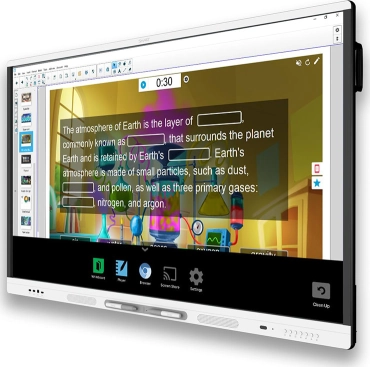 SPNL 75-inch Smart Interactive Monitor - Dual Windows and Android Systems