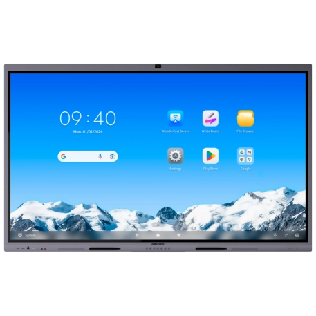 Hikvision DS-D5C75RB/B2L Interactive Display 75” - Android - Camera & Mic - AI