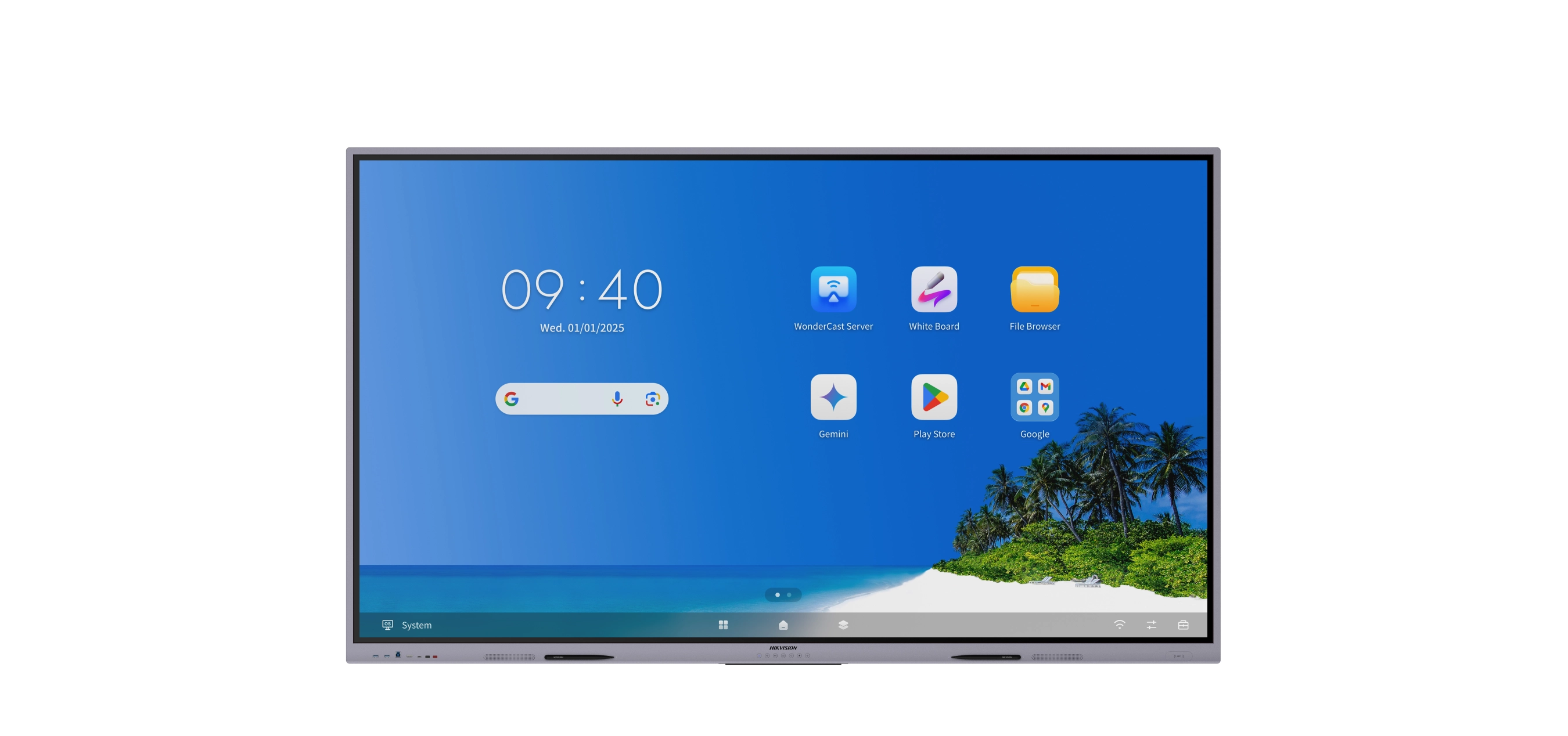 Hikvision Interactive Monitor DS-D5B86RB/EP - 86 inch - Android Operating system