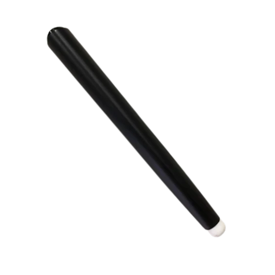قلم شاشة تفاعلية وسبورة تعليمية 8 مللي مضلع اسود اللون ورأس مثلثة سوداء WAN - PB1