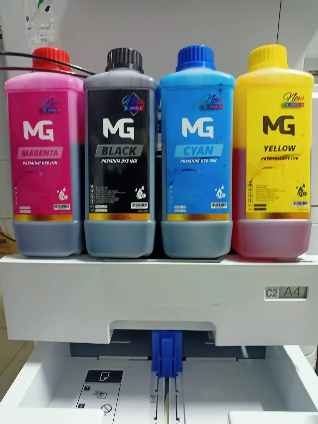 مجموعه حبر ابسون 4 الوان 4 لتر MG