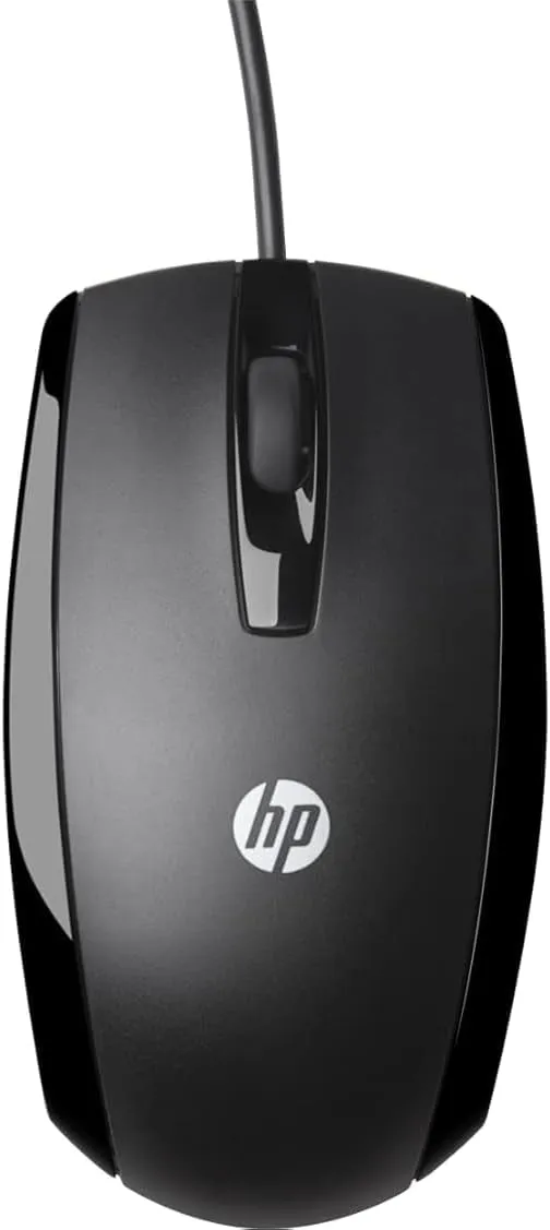 HP 5 click USB Wired Desktop Mouse
