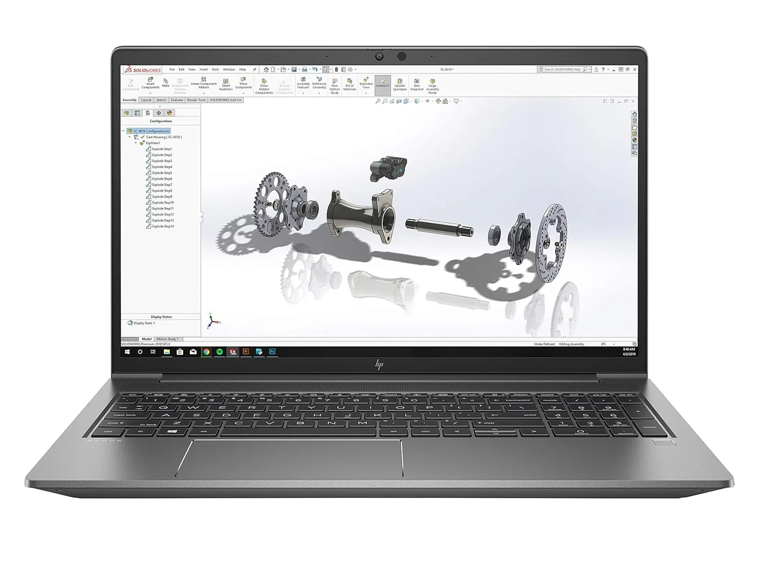 HP ZBook Power 15 G7 -i7-H -16GB RAM -512GB SSD – Nvidia GPU