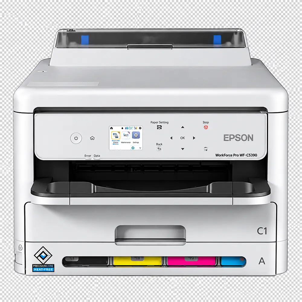 طابعة Epson WorkForce Pro WF-C5390 ألوان للأعمال والطباعة المكتبية