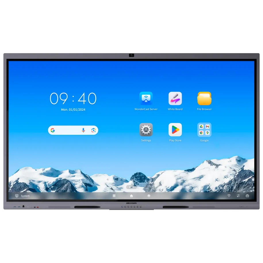 شاشة هيكفيجن التفاعلية DS-D5C75RB/B2L مقاس 75 بوصة - نظام أندرويد