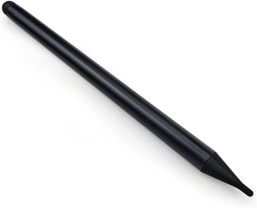 Interactive screen and whiteboard pen with dual tips (2mm and 4mm), abrasion-resistant, black color, WAN-PB242 (drawn)