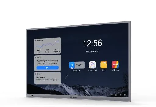 شاشة تفاعلية هيكفيجن DS-D5A65RB/A2مقاس 65 بوصة-نظام اندرويد