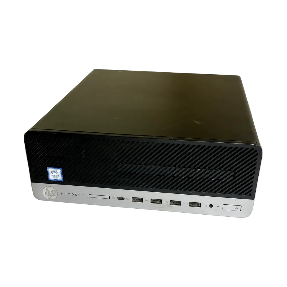 HP EliteDesk 800 G3 SFF - Core i5 6th Gen - 8GB RAM - 128GB SSD + 500GB HDD