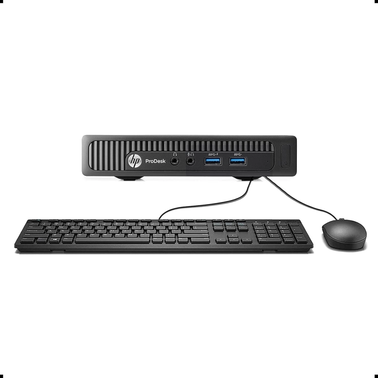 PC  HP Prodesk  600 G1 Desktop - i5 4Th  U - 8GB RAM - 128 SSD +500 HDD - Intel UHD Graphics  GPU