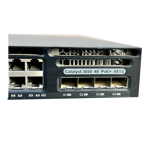 Switch Cisco Catalyst 3650 48 Port 4×1Gb (Poe+)