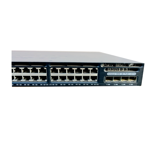 Switch Cisco Catalyst 3650 48 Port 4×1Gb (Poe+)
