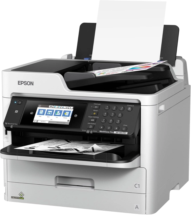 طابعة Epson WorkForce Pro WF-M5799 متعددة الوظائف أحادية اللون – أسود