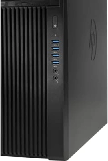 كمبيوتر مكتبي HP Z420 Workstation بمعالج Xeon E5-1620 بسرعة 3.6 جيجاهرتز - رام 32 جيجابايت - 256 جيجابايت SSD - 2 تيرابايت HDD - كارت شاشة NVIDIA Quadro FX 3800 - ويندوز 10 برو