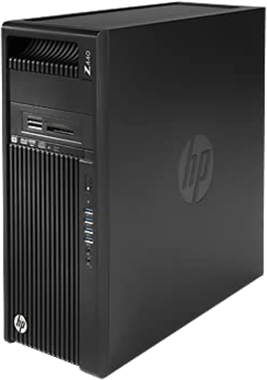 كمبيوتر مكتبي HP Z420 Workstation بمعالج Xeon E5-1620 بسرعة 3.6 جيجاهرتز - رام 32 جيجابايت - 256 جيجابايت SSD - 2 تيرابايت HDD - كارت شاشة NVIDIA Quadro FX 3800 - ويندوز 10 برو