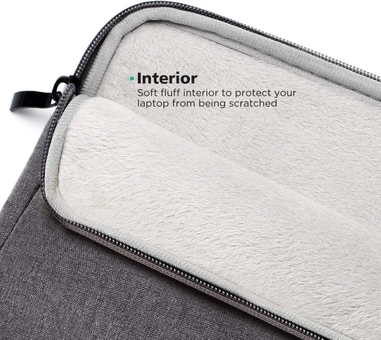 Laptop sleeve 14-inch in gray color