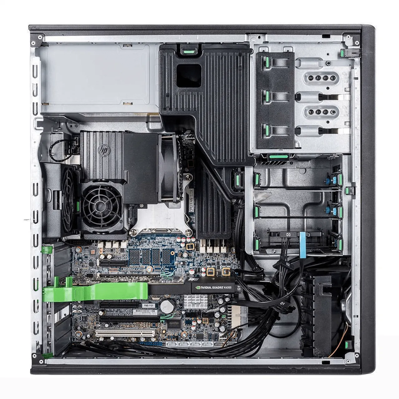 HP Z420 Xeon E5-2680 3.0GHz  - RAM 32GB – 128 GB SSD  - 1TB HDD  VGA NVIDIA Quadro 5000 - DVD-WR - WINDOWS 10 Pro