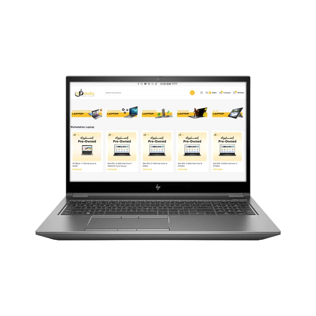 HP ZBook Fury 15 G7 - i7-10850H - 32GB Ram DDR4 - 512GB SSD M.2 -  Nvidia Quadro T2000 4GB