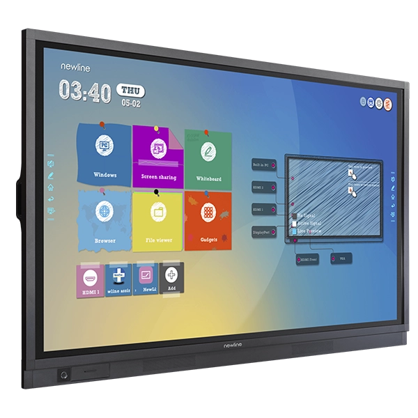 شاشة تفاعلية نيو لاين RS+ مقاس 86 بوصة 4K بنظامي أندرويد وويندوز