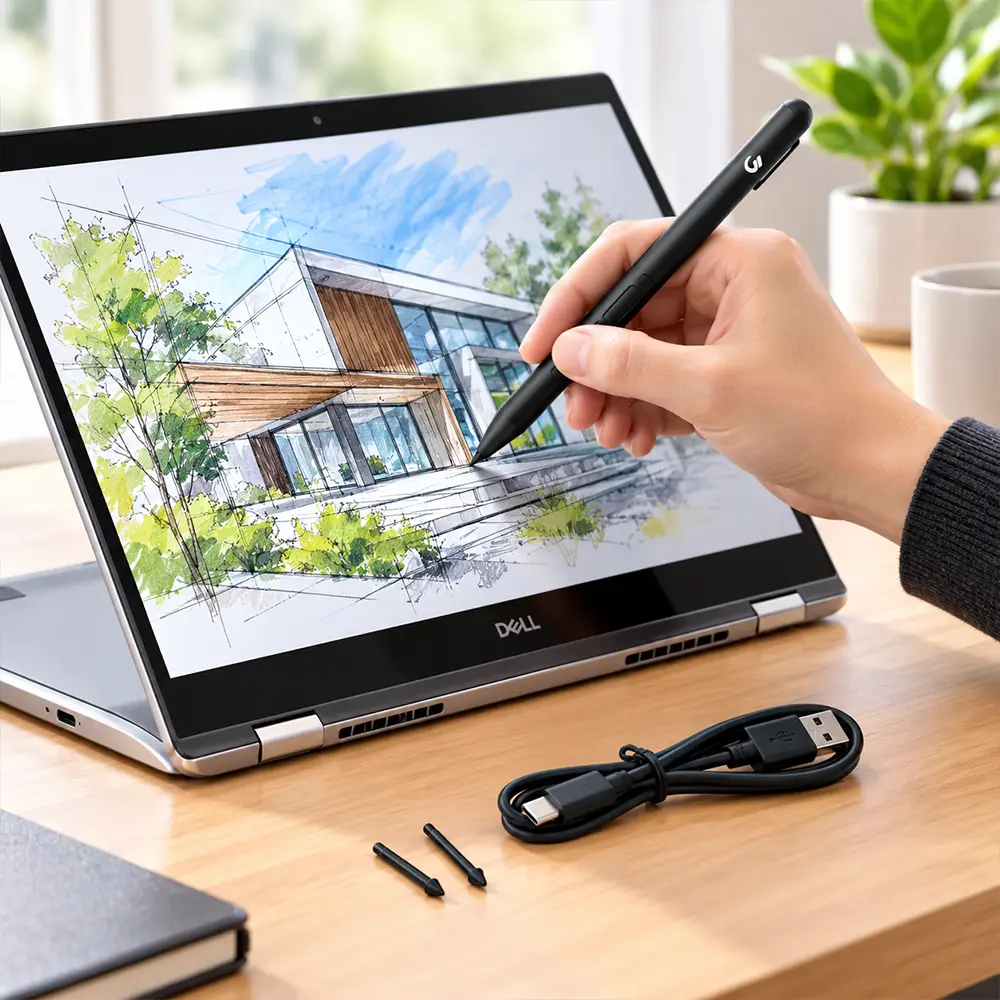 WAN EP02 Active Stylus Pen Compatible with Microsoft Surface & Dell