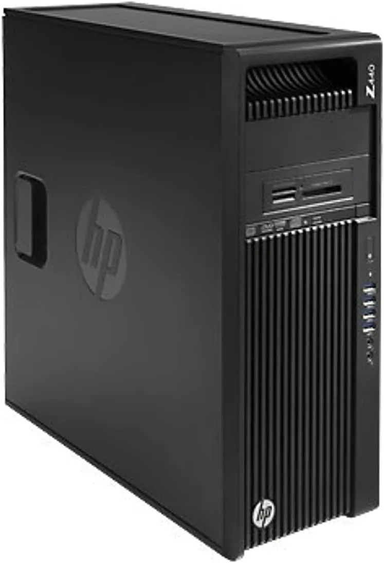 كمبيوتر مكتبي HP Z420 Workstation بمعالج Xeon E5-1620 بسرعة 3.6 جيجاهرتز - رام 32 جيجابايت - 256 جيجابايت SSD - 2 تيرابايت HDD - كارت شاشة NVIDIA Quadro FX 3800 - ويندوز 10 برو
