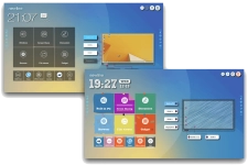 شاشة تفاعلية نيو لاين RS+ مقاس 75 بوصة - نظامين تشغيل اندرويد و ويندوز